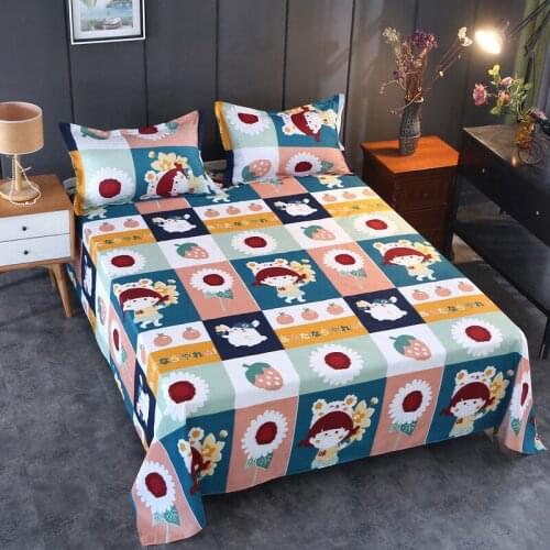 1 piece of bed sheet for all seasons, skin-friendly, double single bed, single bed for all seasons, must-have bedding sheets