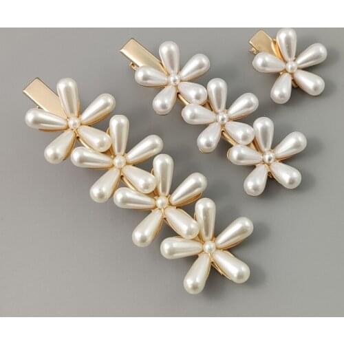 1pcs Alloy Hair Clips Women Hairpin Girls Hairpins Flower Barrette Hairgrip Hair Styling Accessories 3 style Girls Headwear