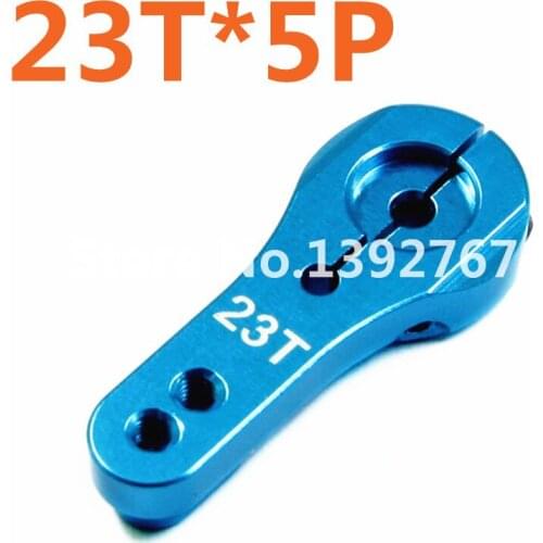 5pcs/lot CNC Aluminum Alloy Servo Arm Horn 23T AL For 1/10 1/8 Scale Models RC Car Torque Metal Pro Standard Servo