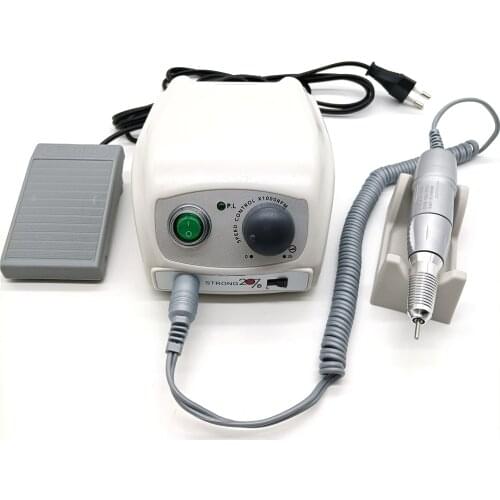 Strong 207B 65W Manicure Machine 35000rpm Electric Manicure Drill Handle Nail File Equipment manicure machine Nail File Set