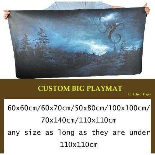 CUSTOME Print BIG Playmat Any Image Any Size for TCG Card Games Tournament Board Games PKM/YGO/CFV Batterfield Playmat