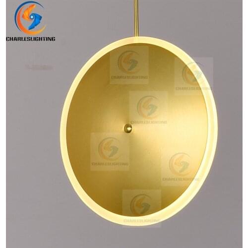 CHARLESLIGHTING Nordic Round Pendant lights Modern bedroom bedside dining room Pendant lamp Bar/cafe individual creative lightin