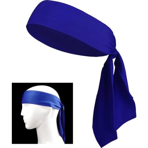 Elastic Sweatband Sports Gym Headband Anti-Slip Women Men Breathable Basketball Fitness Yoga Volleyball Cycling Hair Band