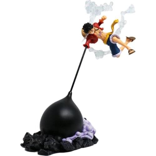 2021 New 26cm Anime Figure Retail Box Anime One Piece Luffy Combat PVC Action Figure Collection Model Toy Children Gift