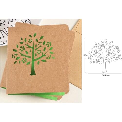 Metal cutting dies big tree leaves die mould decoration Scrapbook paper card craft knife blade punch stencils dies