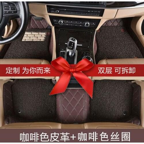 Myfmat new car foot rugs set for HONDA Fit Odyssey CR-V ACCORD CIVIC stream CITY Patrol 350Z Civilian Fuga murano Quest Jazz FIT