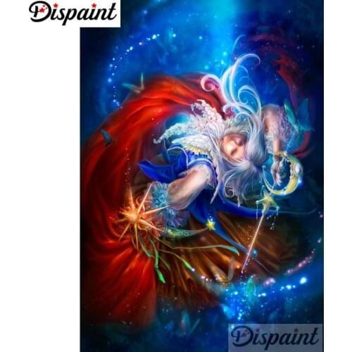 Dispaint Full Square/Round Drill 5D DIY Diamond Painting "Cartoon swordsman" Embroidery Cross Stitch 3D Home Decor A12075