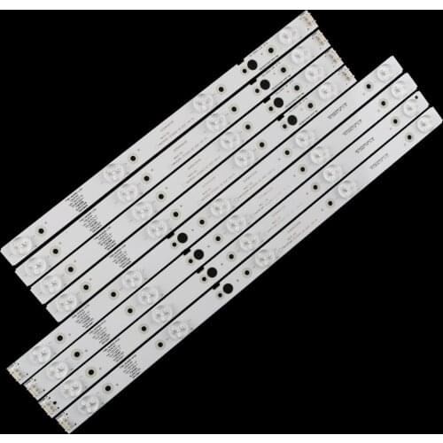 2set LED backlight strip for LG 43"TV CRH-A4330300104L6CNRev1.0 CRH-A4330300105R6CNRev1.0 LED 43UG620V 43UJ620V 4/5 lamp