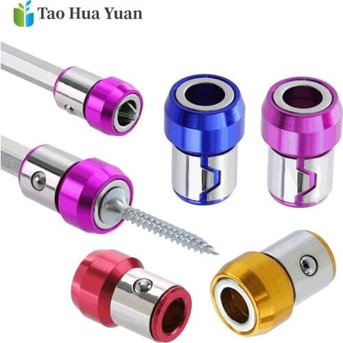 Universal Magnetic Ring Alloy Magnetic Ring Screwdriver Bits Anti-corrosion Strong Magnetizer Drill Bit Magnetic Ring