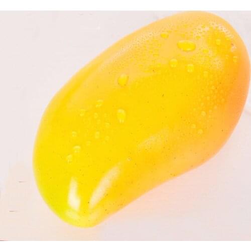 10pcs big size yellow color High imitation artificial Fake mango Fruit&artificial plastic fake simulated yellow color mango