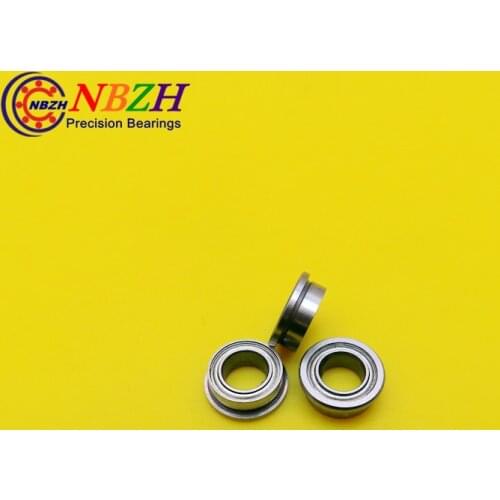 10 PCS High quality ABEC-3 Z2V1 FR156ZZ 3/16 x 5/16 x 1/8 inch Flange Ball Bearings RIF-5632ZZ 4.762*7.938*3.175