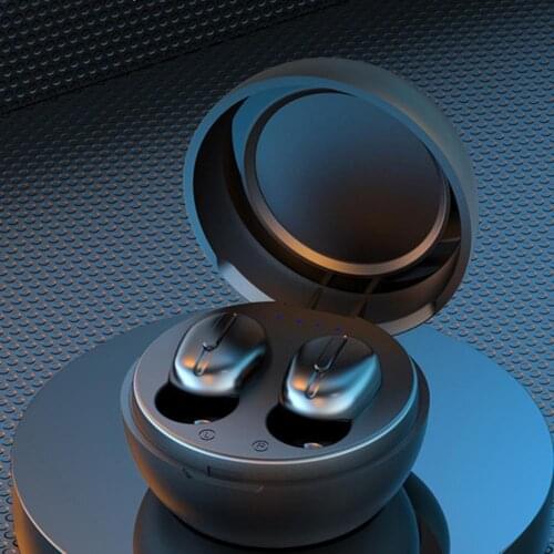 2Pcs Y8 Bluetooth 5.0 Earphones Dual-speaker Rechargeable Stereo Headphones TWS Mini Wireless In-ear Headset for Phone Sports