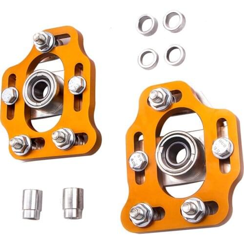 2Pcs Camber Plate Top Mount for Ford Mustang GT for Cobra Shelby for Roush Steeda 1979-1989