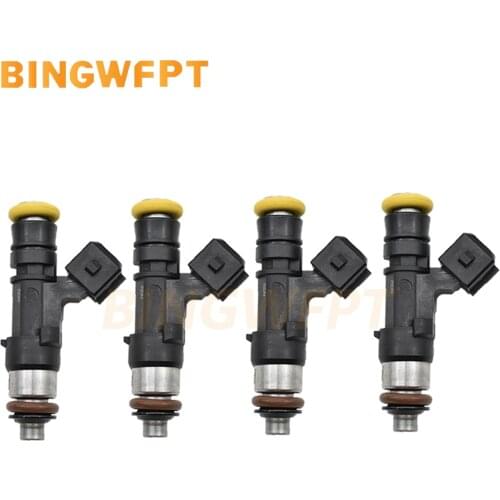 4Pcs High Fuel Injector For CNG 0280158830 0280158829 Methane GAS petrol e85 racing