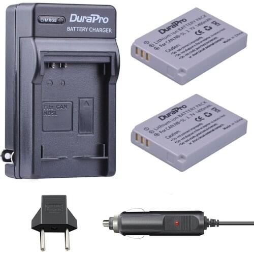 2pc NB-5L NB 5L NB5L Li-ion Battery+Car Charger For Canon S110 SX200 SX210 SX220 SX230 IS HS IXUS 850 870 800 860 990 SD 950 970
