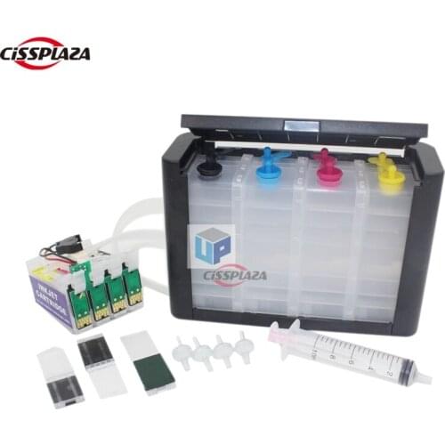CISSPLAZA T1811/T1801 Luxury Ink Supply System CISS compatible for epson XP-30 XP-102 XP-202 XP-305 XP-405 XP-212 XP-215
