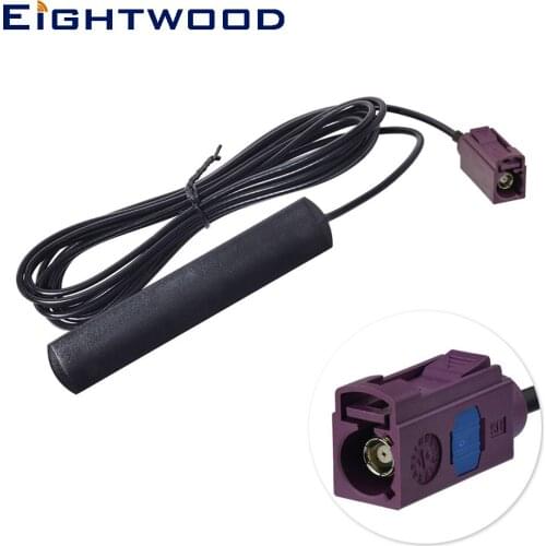 Eightwood 2dBi GSM UMTS HSPA CDMA Antenna 824-960Mhz 1710-1990Mhz Aerial Fakra D Female Connector 300cm Extension Patch Mount