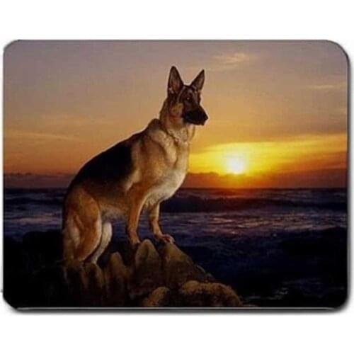 Mouse pad) German Shepherd Dog Pet Animal Doggie Love PC Mouse Pad Mat Mousepad New