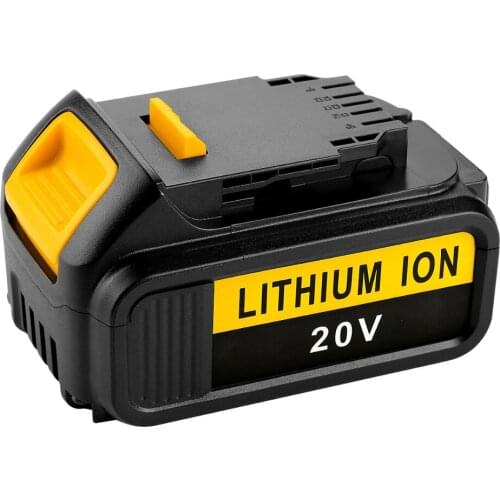 High Capacity 6.0Ah 20V 6000mAh Li-ion Battery For Dewalt 20V Battery for Dewalt DCB200 DCB181 DCB204-2 DCB202 DCB203 DCB204