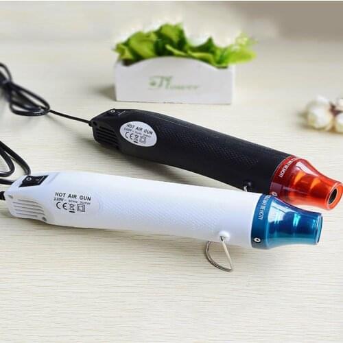 110V 300W hot air gun nozzle, rubber stamp manual shaping heat tool for processing ceramic DIY heat shrink film