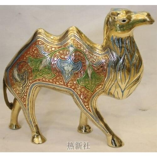 Pakistan crafts India lucky color bronze copper Camel