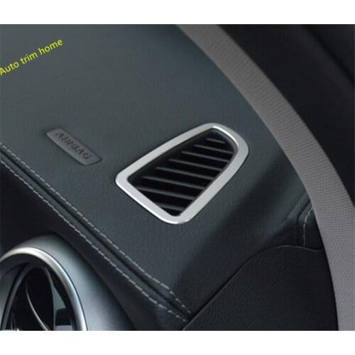 Lapetus Front Side Air Conditioning AC Outlet Vent Cover Trim 2 Pcs For Mercedes Benz C Class W205 2014 - 2021 Auto Accessories