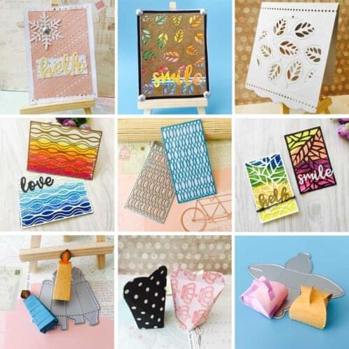 Heart Box Cutting Dies Stencil DIY Scrapbooking Embossing Album Paper Card Craft QW