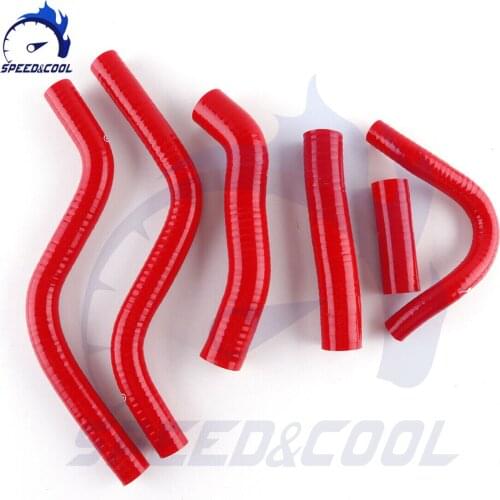 Motorcycle Silicone Radiator Coolant Hose Kit For HONDA CR 250 1988-1991 1989 1990 High Performance Pressure Temperature