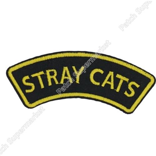 CATS Iron On/Sew On Patch Tshirt TRANSFER MOTIF APPLIQUE Rock Punk Badge clothing