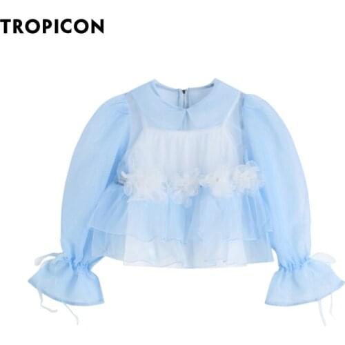TROPICON Peplum Blouses