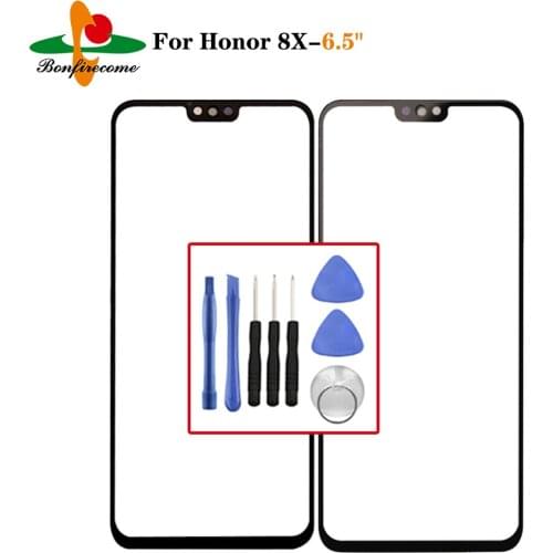 Outer Screen For Huawei Honor 8X JSN-AL00 JSN-AL00a JSN-TL00 JSN-L21 Front Touch Panel LCD Display Out Glass Cover Lens Replace