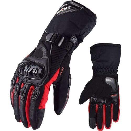 Suomy 2018 Winter Warm Motorcycle Gloves 100% Waterproof windproof Guantes Moto Luvas Touch Screen luva motociclista luvas moto