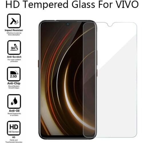 2Pcs Protective Glass For VIVO iQOO Neo Pro Tempered Glass Screen Protector For VIVO U3X U1 Z5X Z3X Z1 Film