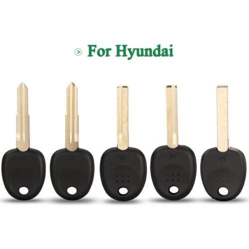 Bilchave Transponder Blank Car Key Shell For Hyundai Accent Sonata NF Elantra Accent Coupe Getz H-1 Lavita TiburonTucson Verna