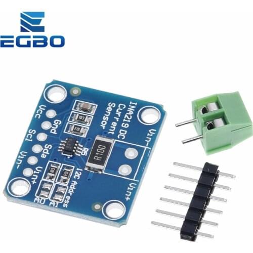 EGBO INA219 I2C Zero Drift Bi-directional Current Power Supply Sensor Breakout Monitoring Module