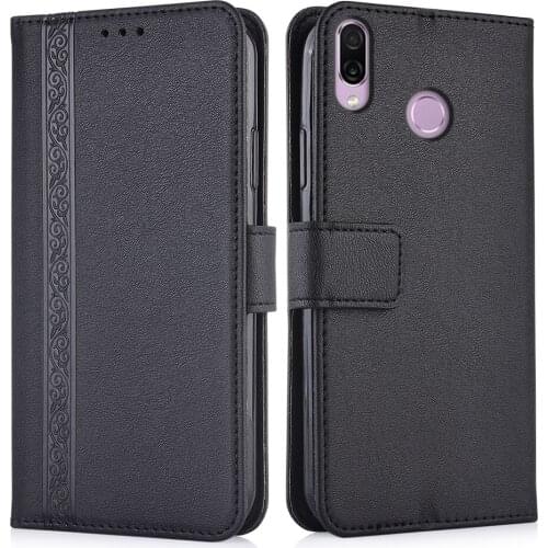 Luxury Flip Wallet Leather Case for Huawei Y9 2019 JKM-LX1 JKM-LX2 JKM-LX3 6.5'' Magnetic Book Protect phone back Cover