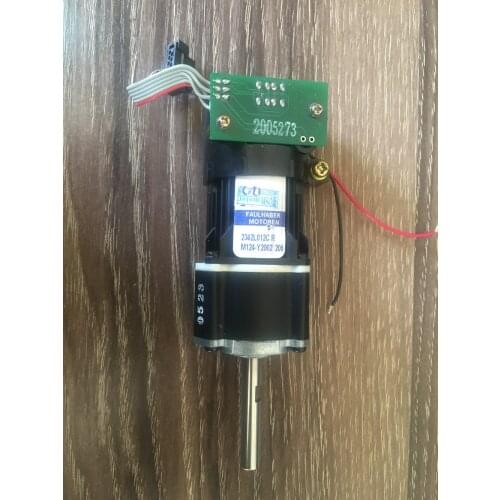 Sencond hand used Belt faulhaber encoder hollow cup gear motor 2342l012 2342L012CR 12v 120 rpm 12V 475 rpm