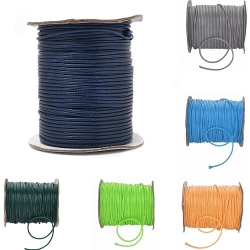 Necklace Cord For Jewelry Making Waxed Cotton Thread Beading Cord For Bracelet Necklace Jewelry Making Beading Crafting Supplies