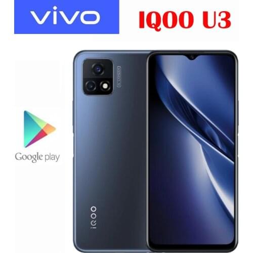 Original New Official VIVO IQOO U3 5G Smartphone 6.58inch LCD 90Hz MTK 800U 5000mAh 18W Fast Charge 48.0MP Camera Android 10 OS