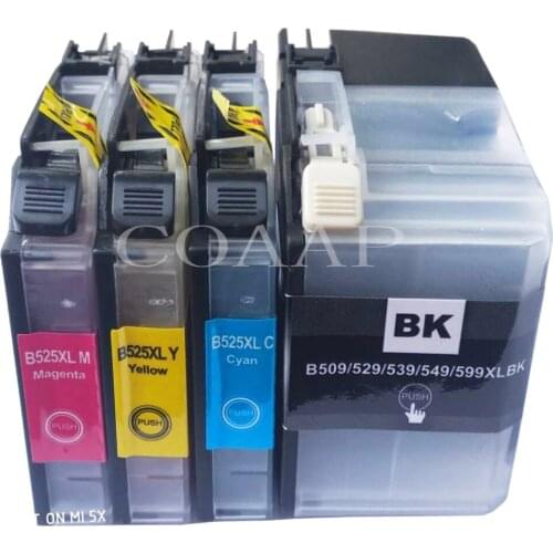 Compatible For Brother LC-599XL LC-595XL Ink Cartridge suit For Brother MFC-J2510/J3720/J3520 Printer LC599 LC595