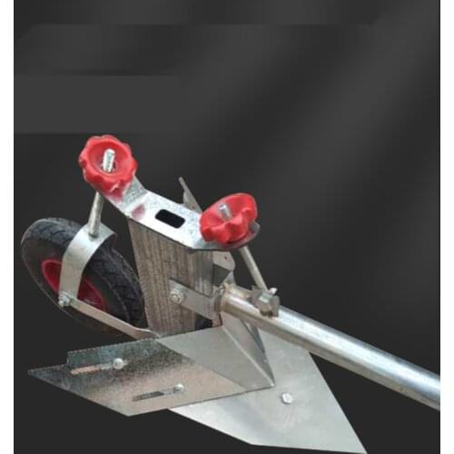 Free Manual Hand Plough / Hand Pulling Plow Garden Tools Agricultural Farming Soil Loosening Artifact of Micro Tillage Machine