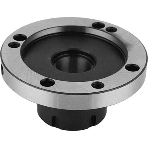 Impact Resistance Carbon Steel ER32 Collet Chuck 80/100mm Diameter Fixing Chuck Holder for c.c Milling Table Lathe Tool