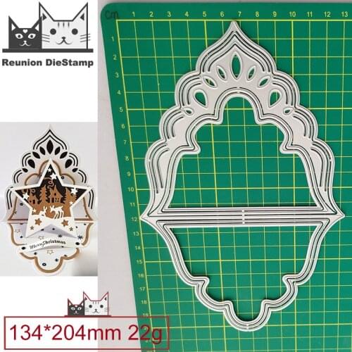 2021 Cut Die Christmas Loose-leaf Frame Metal Cutting Dies DIY Scrapbooking Steel Craft Die Cut Embossing Paper Cards