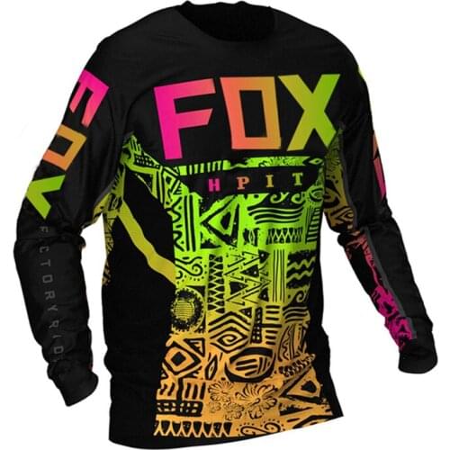 2021 Mens Downhill Jersey Hpit Fox Mountain Bike Mtb Shirts Offroad Dh Motorcycle Motocross Sportwear Clothing Fxr Bicycle