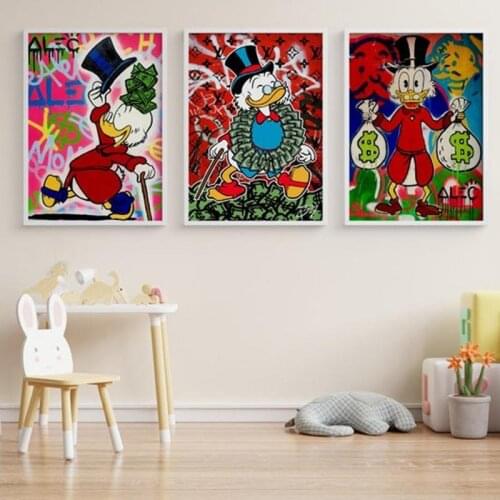 Disney Donald Duck 5D DIY Diamond Painting Full Square/Round Drill Diamond Embroidery Cross Stitch Kits Mosaic Home Decor