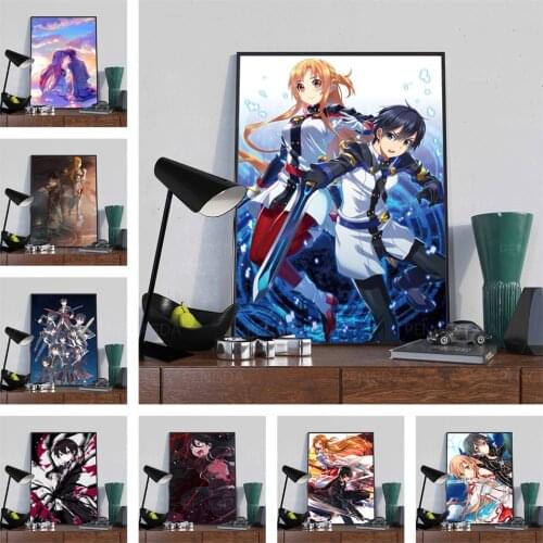 Diamond Diy Painting Full Round Drill 5D Cross Stitch Japanese Animation Home Decor Wall Art Craft Cartoon Embroidery Pictures