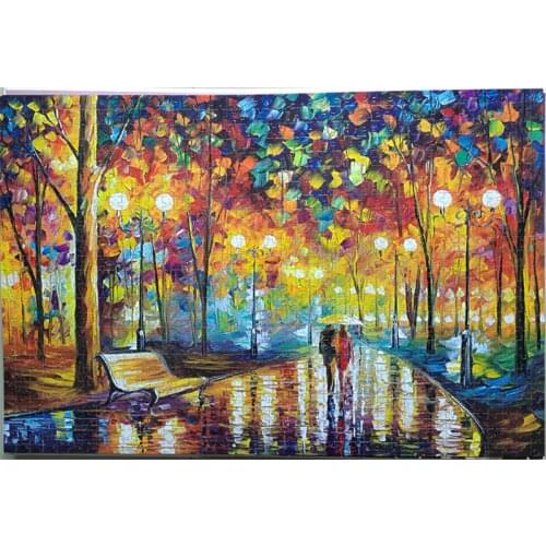 Wooden Jigsaw puzzle 1000 pieces world famous painting adult children toys home decoration collectiable Assembling puzzles toy