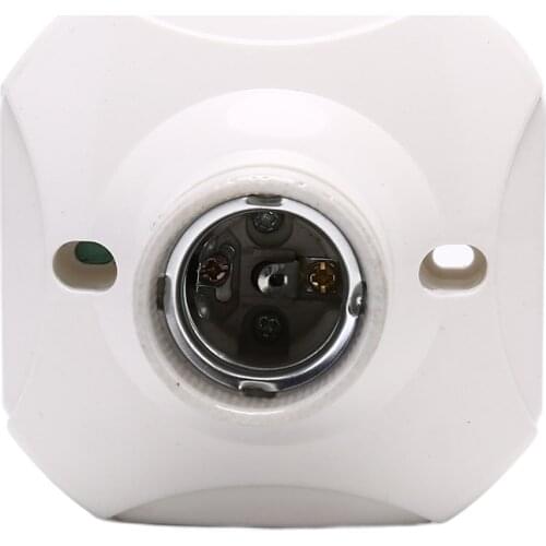 E27 Lamp Holder E27 Bulb Holder Lamp Socket Ceramic Lamp Bulb Socket Lamp Base 9cm x 6cm x 4cm