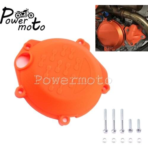 Enduro MX Clutch Cover Guard Plastic Engine Clutch Cover Protector For EXC-F SX-F XC-F RC-F250 350 FC FX FE 250 350 2016-2020
