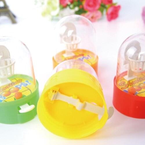 Mini Finger Basketball Shooting Machine Desktop Party Color Game Interactive Random Educational Ball Toys Unloading C3M0